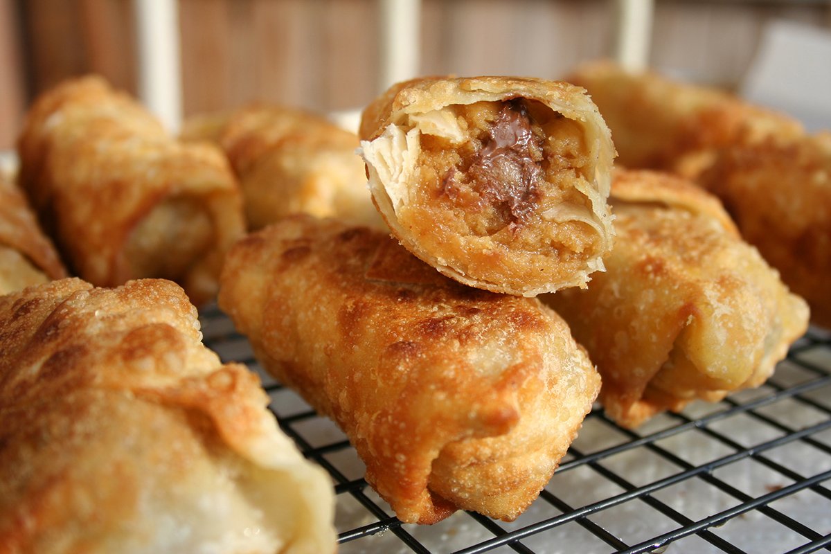 Peanut Butter Chocolate Chip Cookie Dough Egg Rolls
&ndash; Peanut Butter &amp; Co - ilovepeanutbutter.com