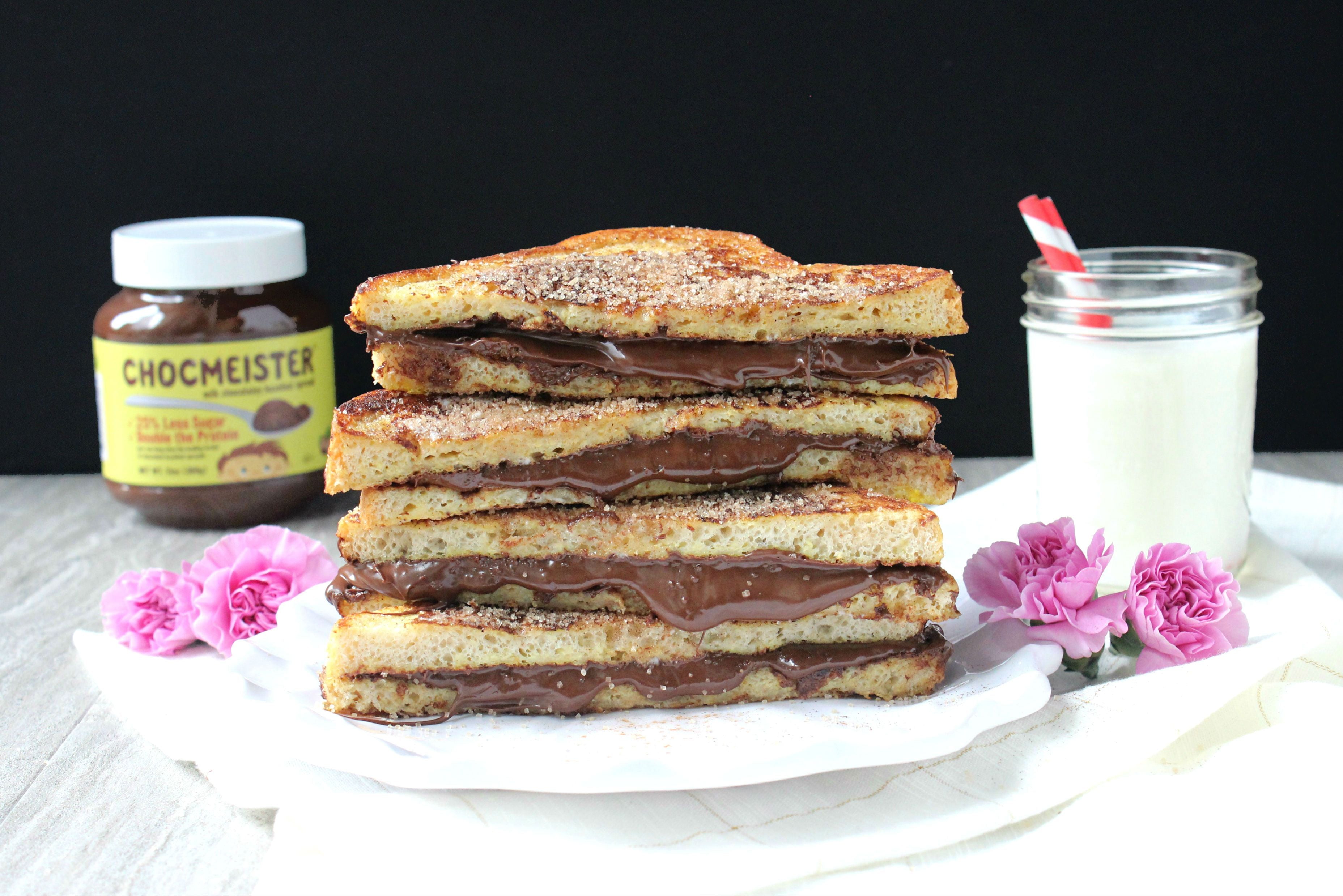 Chocolate Hazelnut French Toast Sandwich Peanut Butter & Co