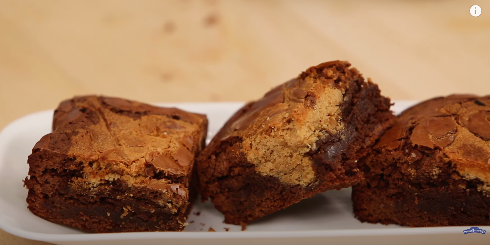 Chocolate Peanut Butter Brownies – Peanut Butter & Co - ilovepeanutbutter.com