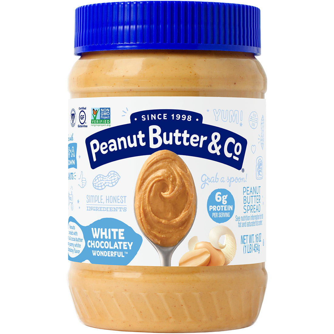 White Chocolatey Wonderful  Peanut Butter & Co. – Peanut Butter & Co. 
