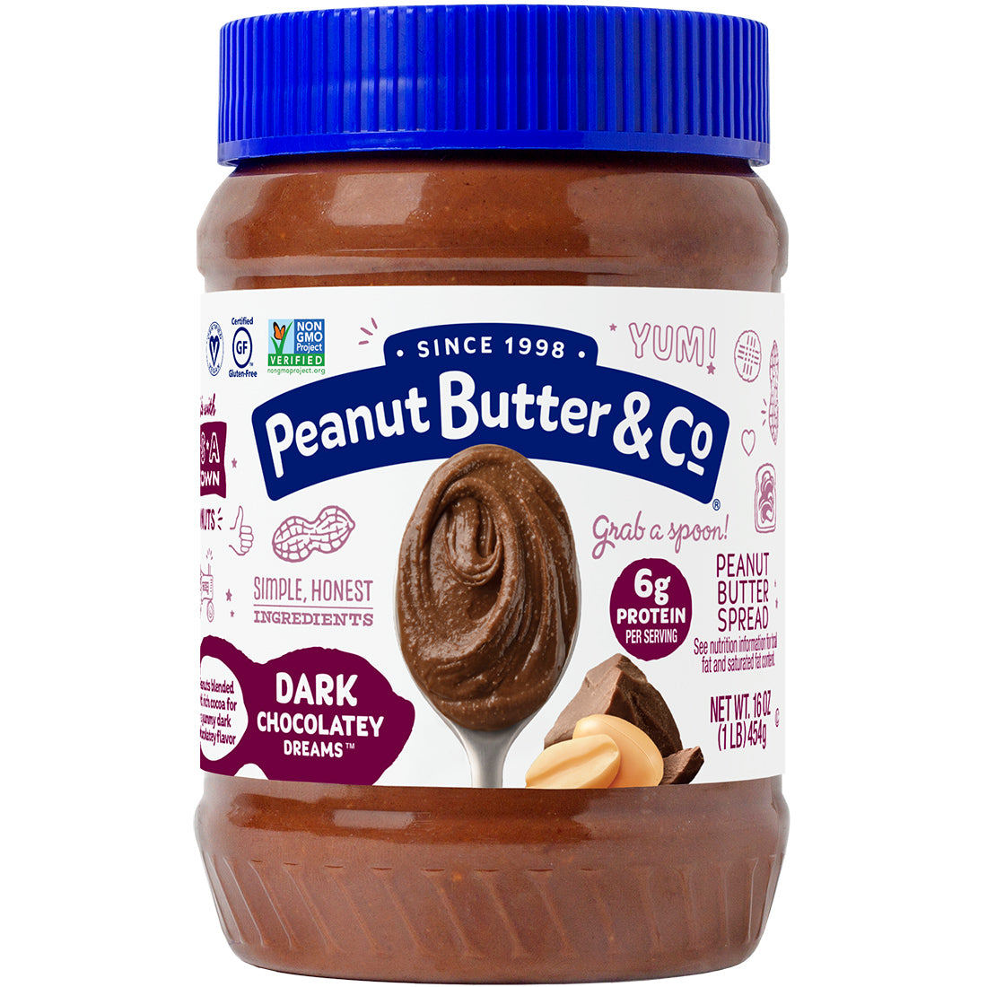 Peanut Butter & Co., Dark Chocolate Dreams Peanut Butter Blended