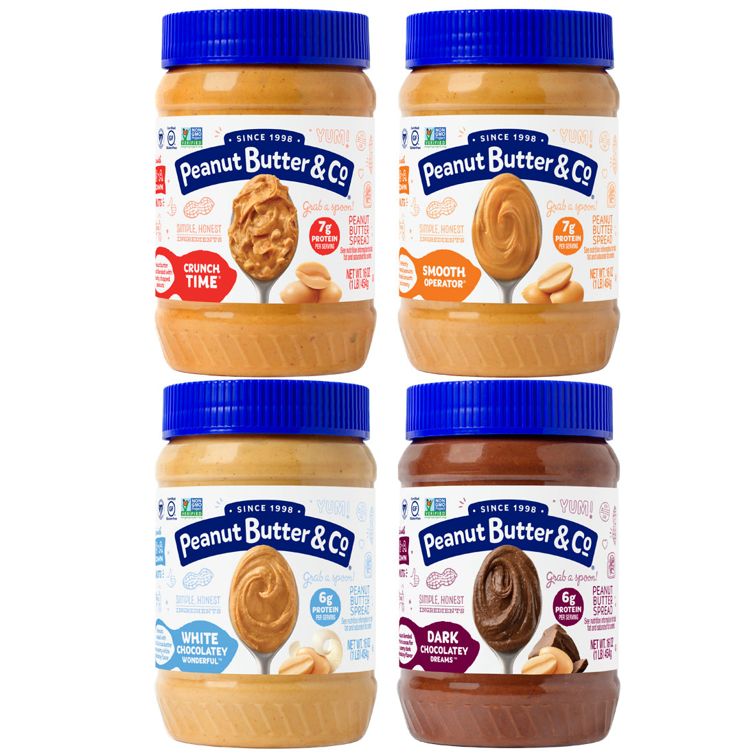 Peanut Butter & Co Peanut Butter Spread, Dark Chocolatey Dreams - 16 oz