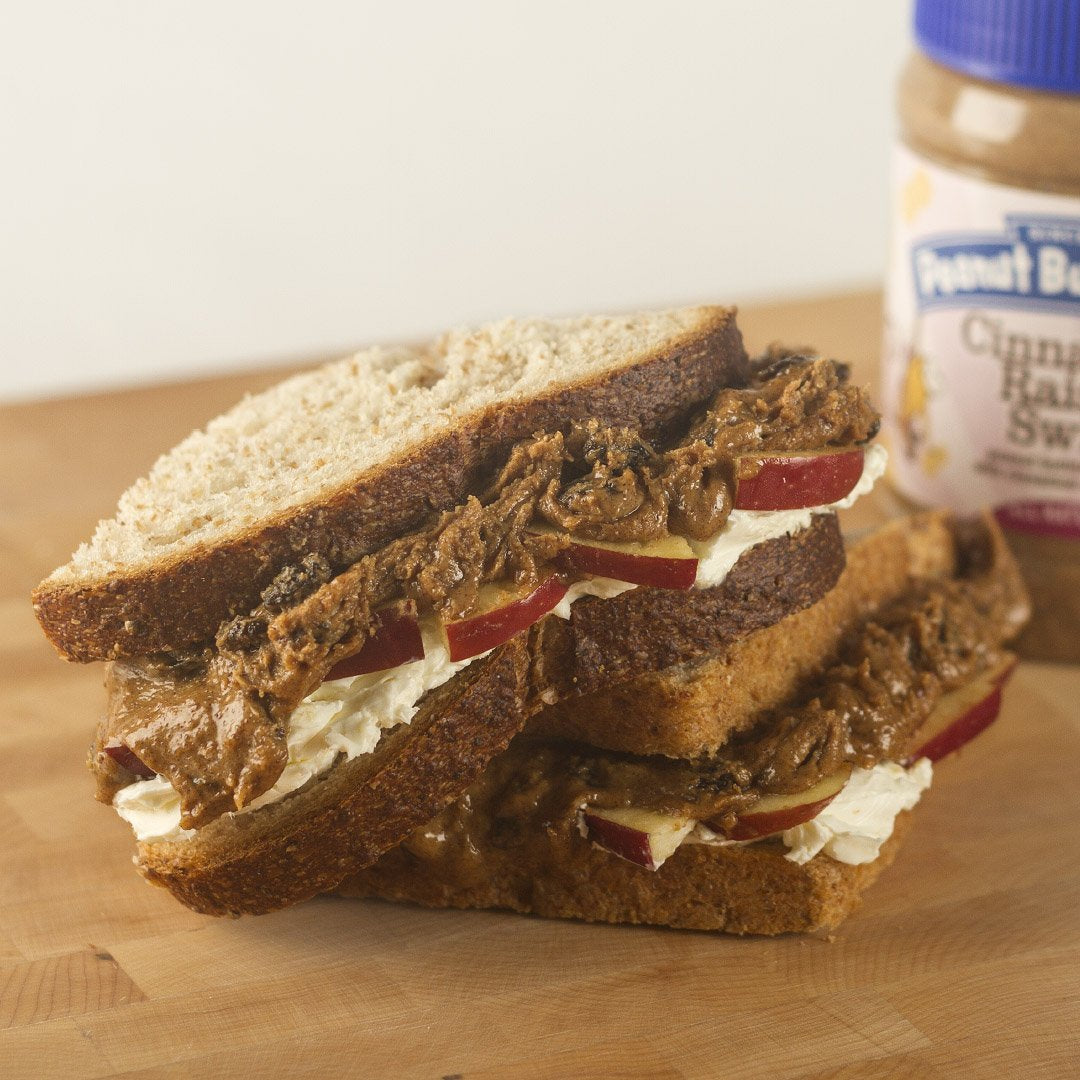 Peanut Butter & Co. Sandwich Shop: The Cinnamon Raisin Swirl Sandwich