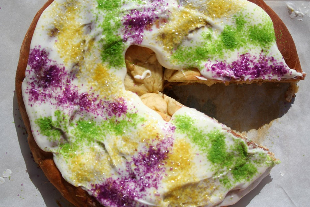 Peanut Butter King Cake