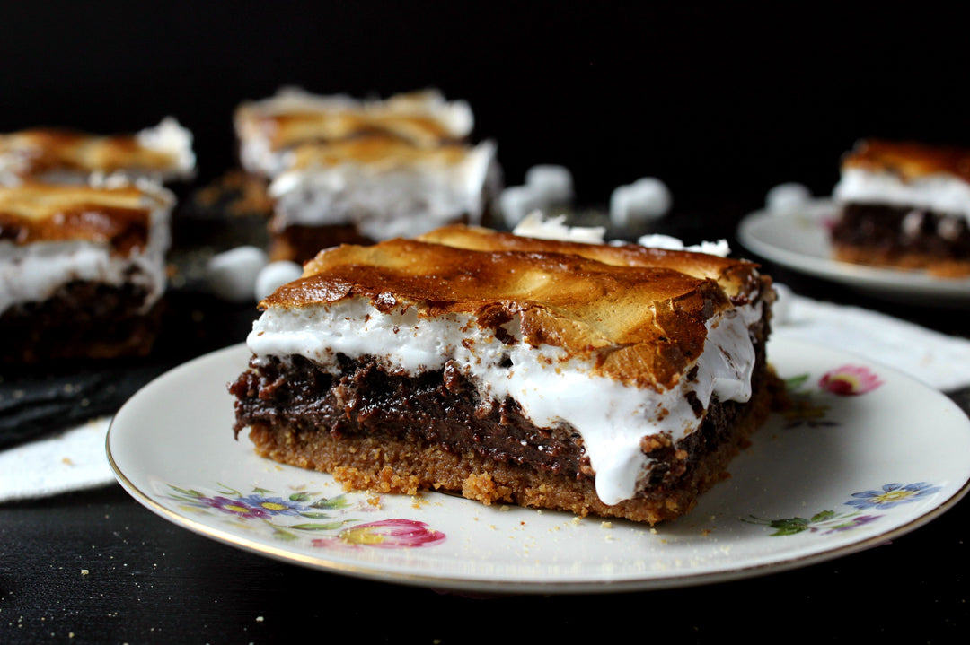Chocolate Hazelnut S’mores Brownies