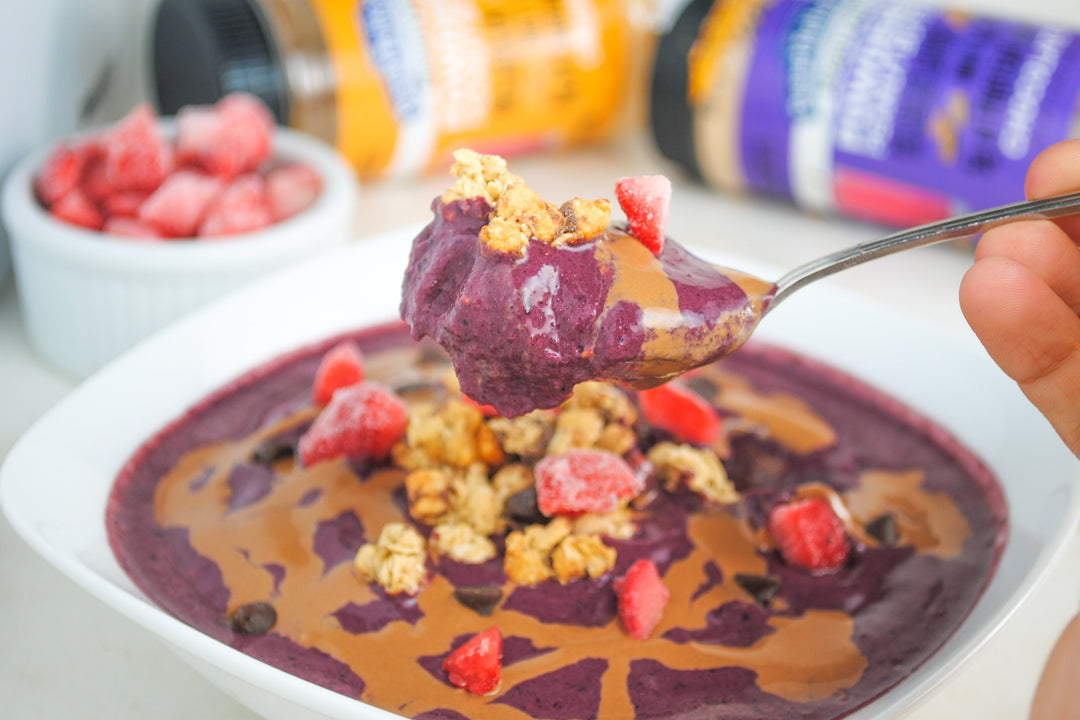 Chocolate Peanut Butter Acai Bowl