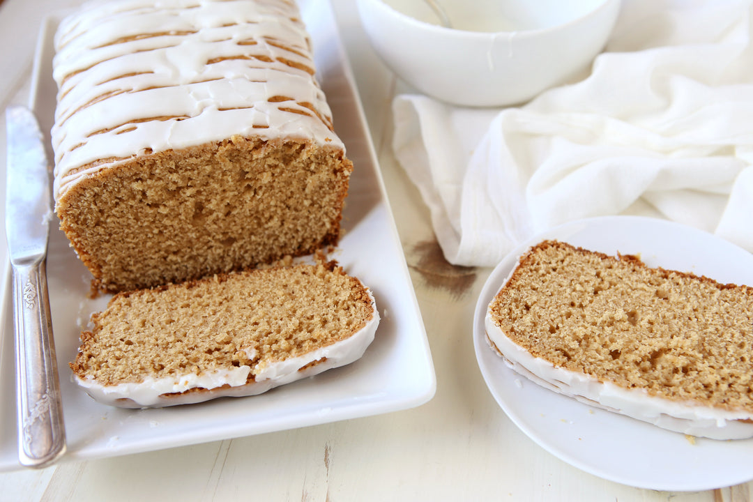 Peanut Butter Vanilla Quick Bread