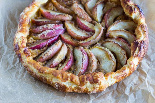 Peanut Butter Apple Galette
