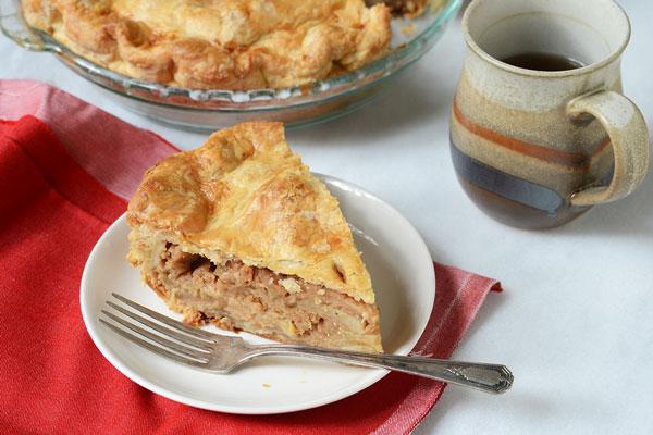 Vegan Apple Peanut Butter Pie