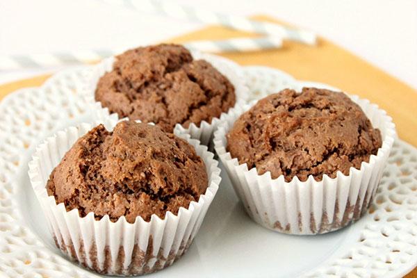 Gluten Free Peanut Butter Mocha Muffins