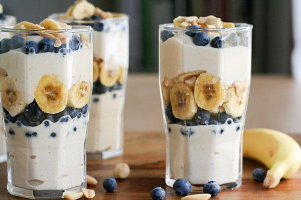 Peanut Butter Yogurt Parfaits