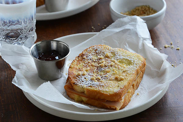 Peanut Butter Monte Cristo Club