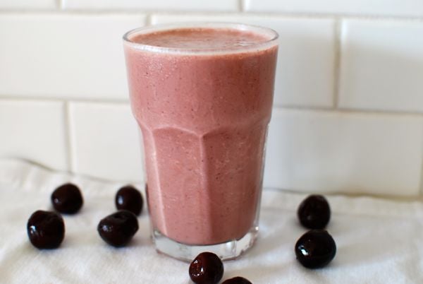Chocolate Peanut Butter Cherry Smoothie