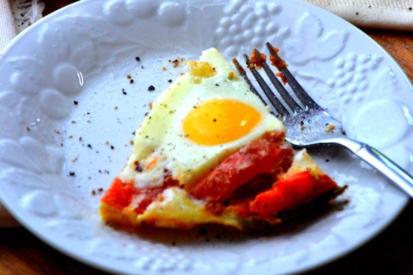Peanut Butter Frittata (Gluten-Free and Dairy-Free)