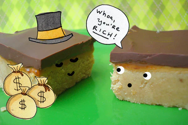 Peanut Butter Billionaire’s Shortbread