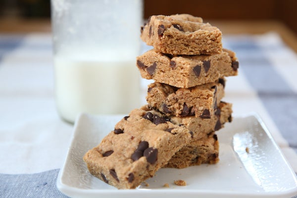 Coconut Chocolate Chip Peanut Butter Congo Bars