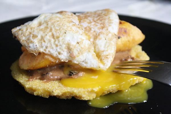 Sweet Peanut Butter Breakfast Arepas