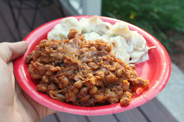 Peanut Butter Baked Beans
