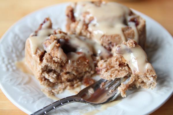 PB & J Rolls with Peanut Butter Yogurt Glaze