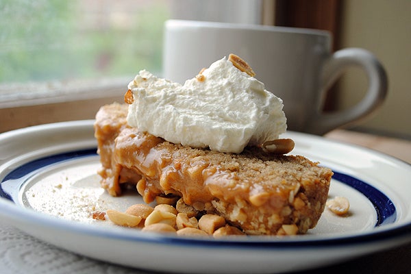 Salted Peanut Butter Coffee Cake