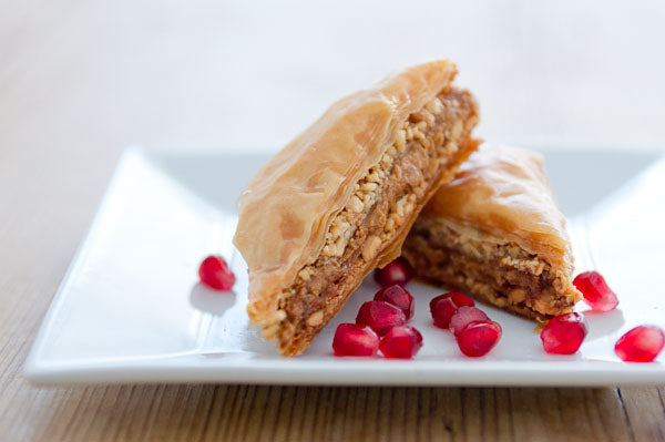 White Chocolate Peanut Butter Baklava