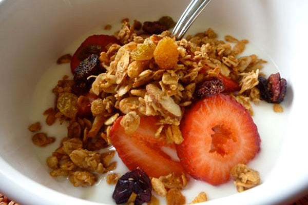 Maple Peanut Butter Granola