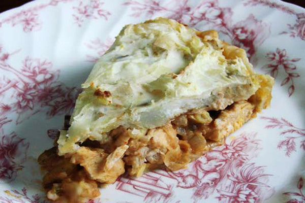 Peanutty Massaman Chicken Pot Pie