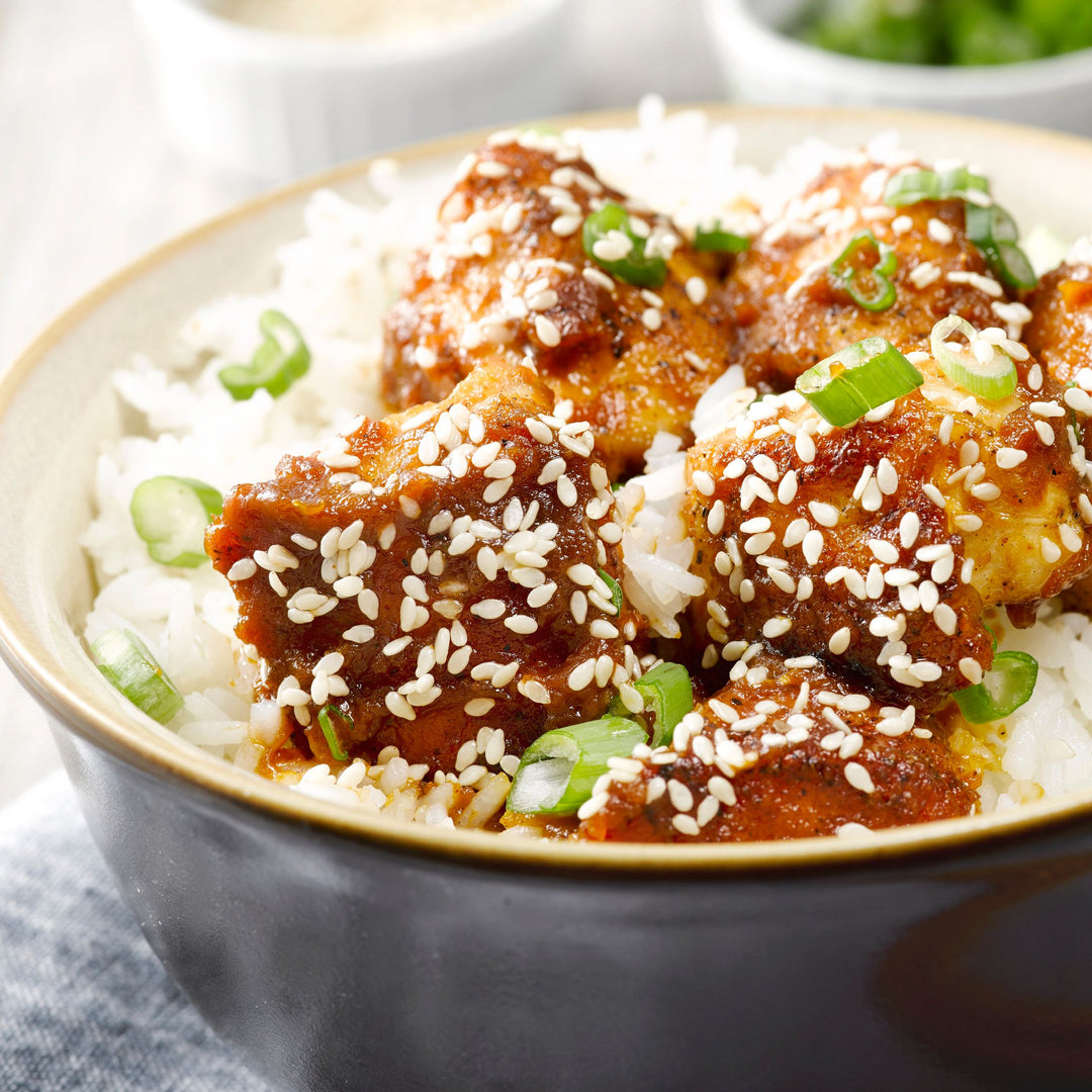 VIDEO RECIPE: Peanut Butter Sesame Chicken