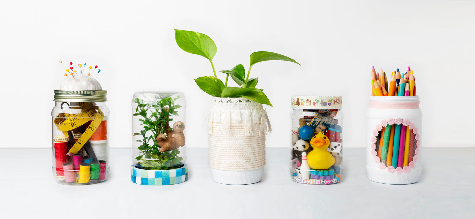 Five Creative Ways to Upcycle Your Empty Peanut Butter Jars