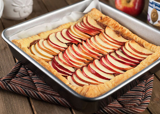 Three Ingredient Cinnamon Swirl Apple Galette