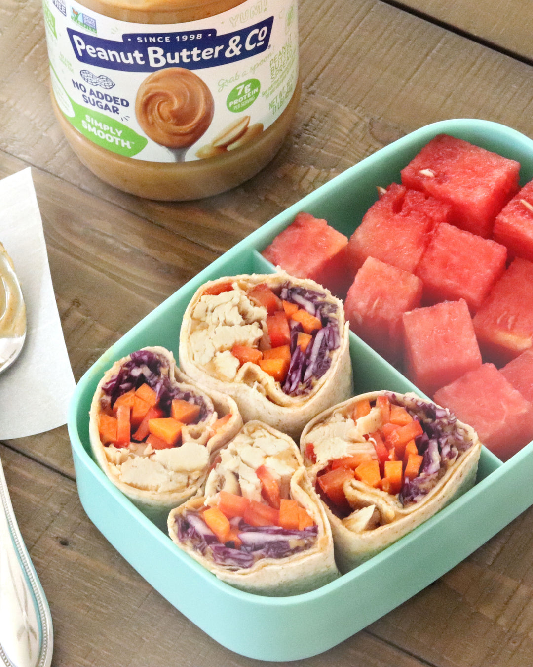 Simply Smooth Chicken and Veggie Wraps