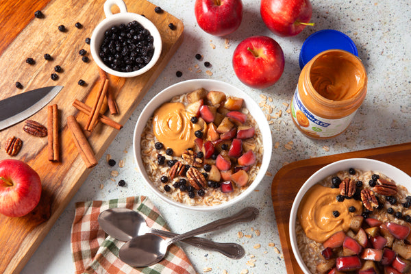 Autumn Apple Oatmeal Bowl