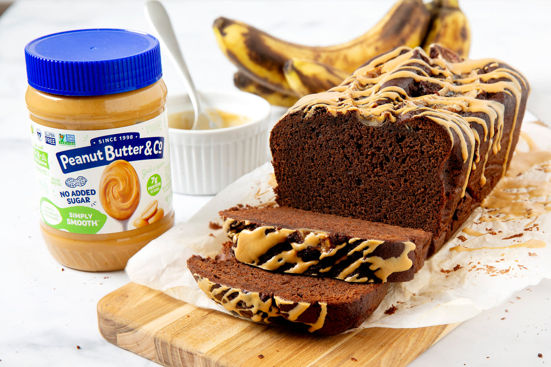 Chocolate Peanut Butter Banana Bread