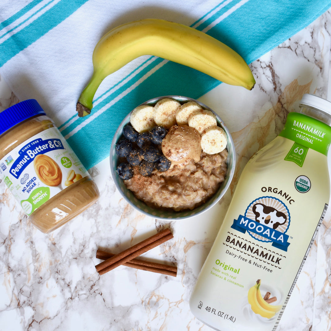 Peanut Butter Bananamilk Oats