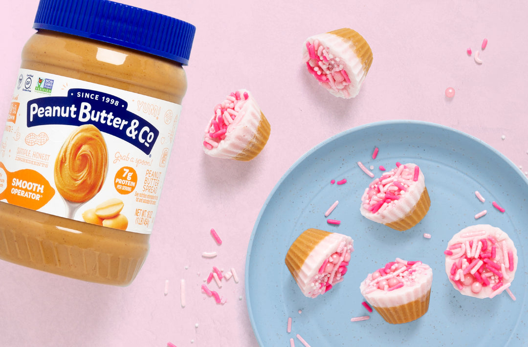 Strawberry Frozen Yogurt Peanut Butter Cups