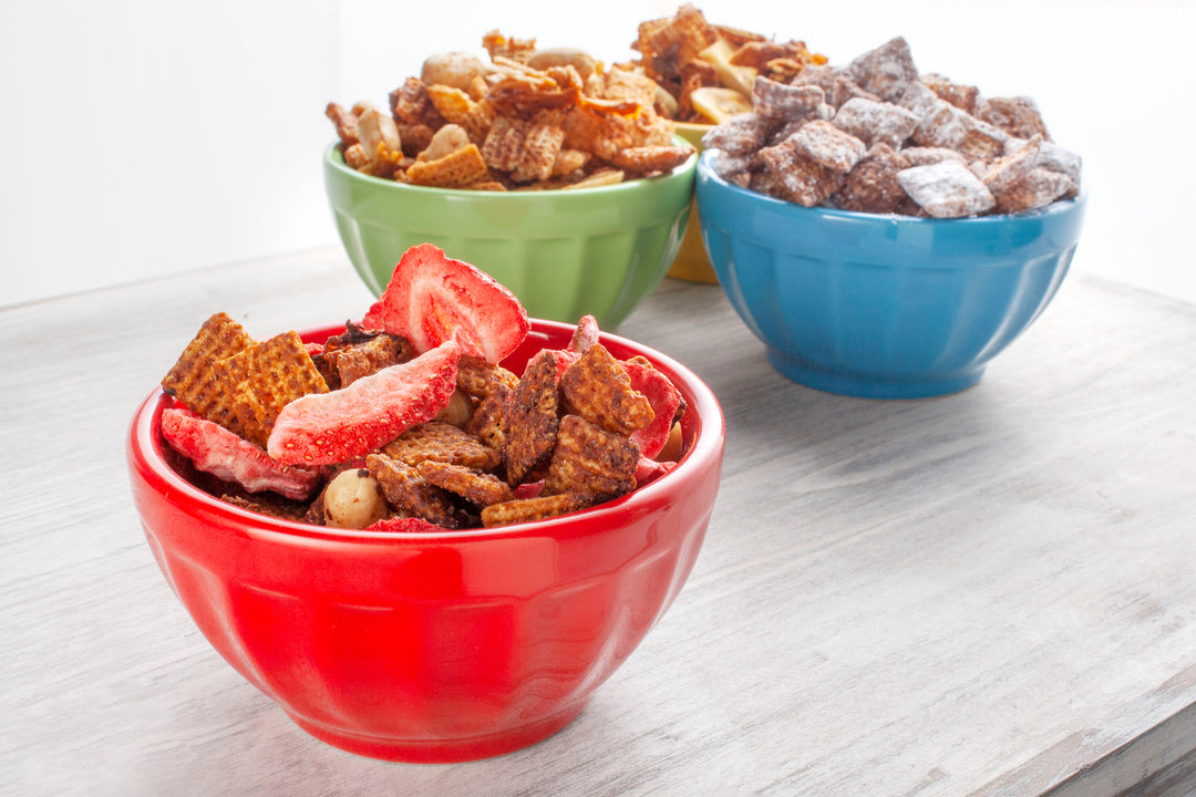 Peanut Butter and Jelly Chex Mix