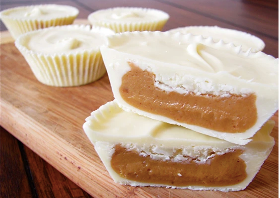 White Chocolate Peanut Butter Cups