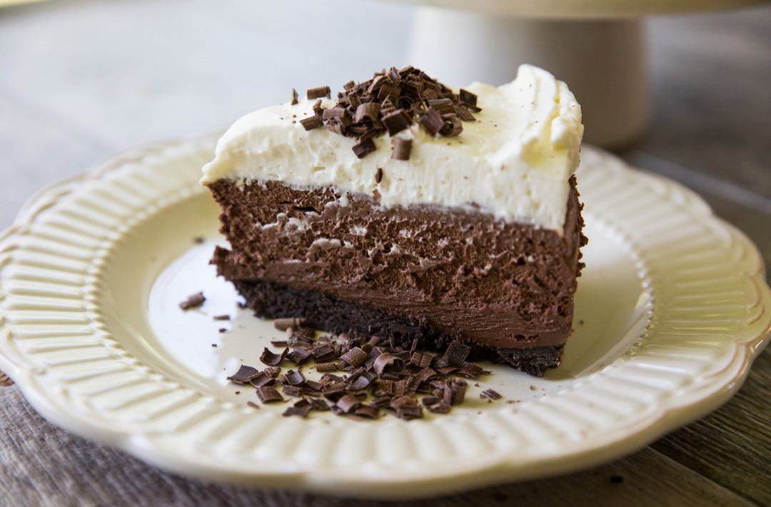 Sky High Chocolate Mousse Pie