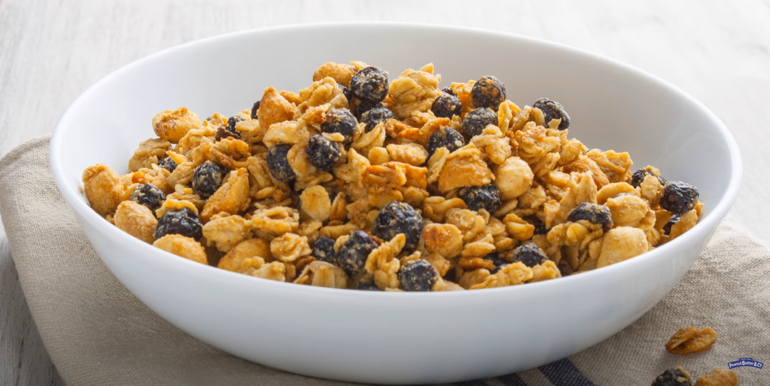 VIDEO RECIPE: Maple Peanut Butter Breakfast Granola Recipe