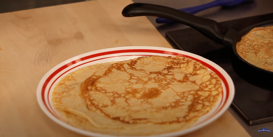 VIDEO RECIPE: Peanut Butter Crepes