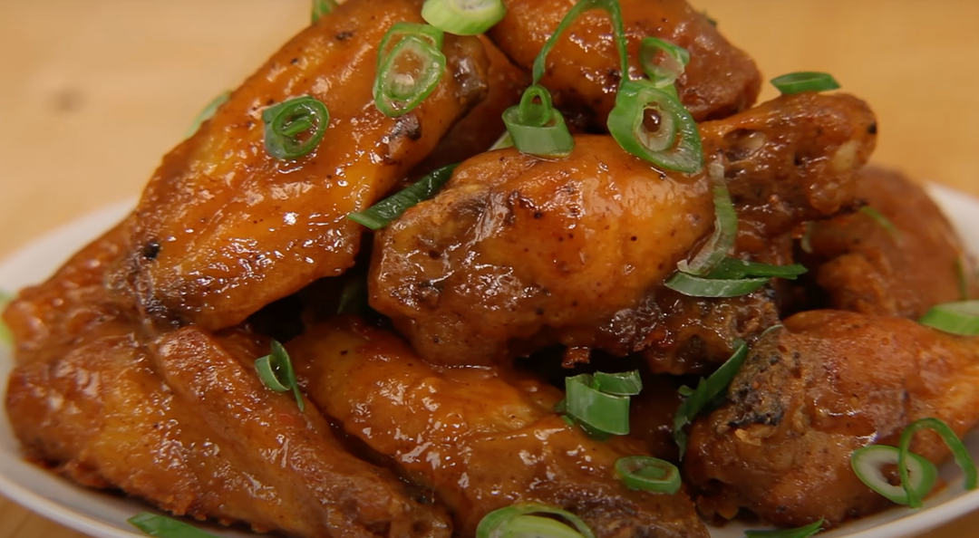 VIDEO RECIPE: Sweet and Spicy Peanut Butter Chicken Wings