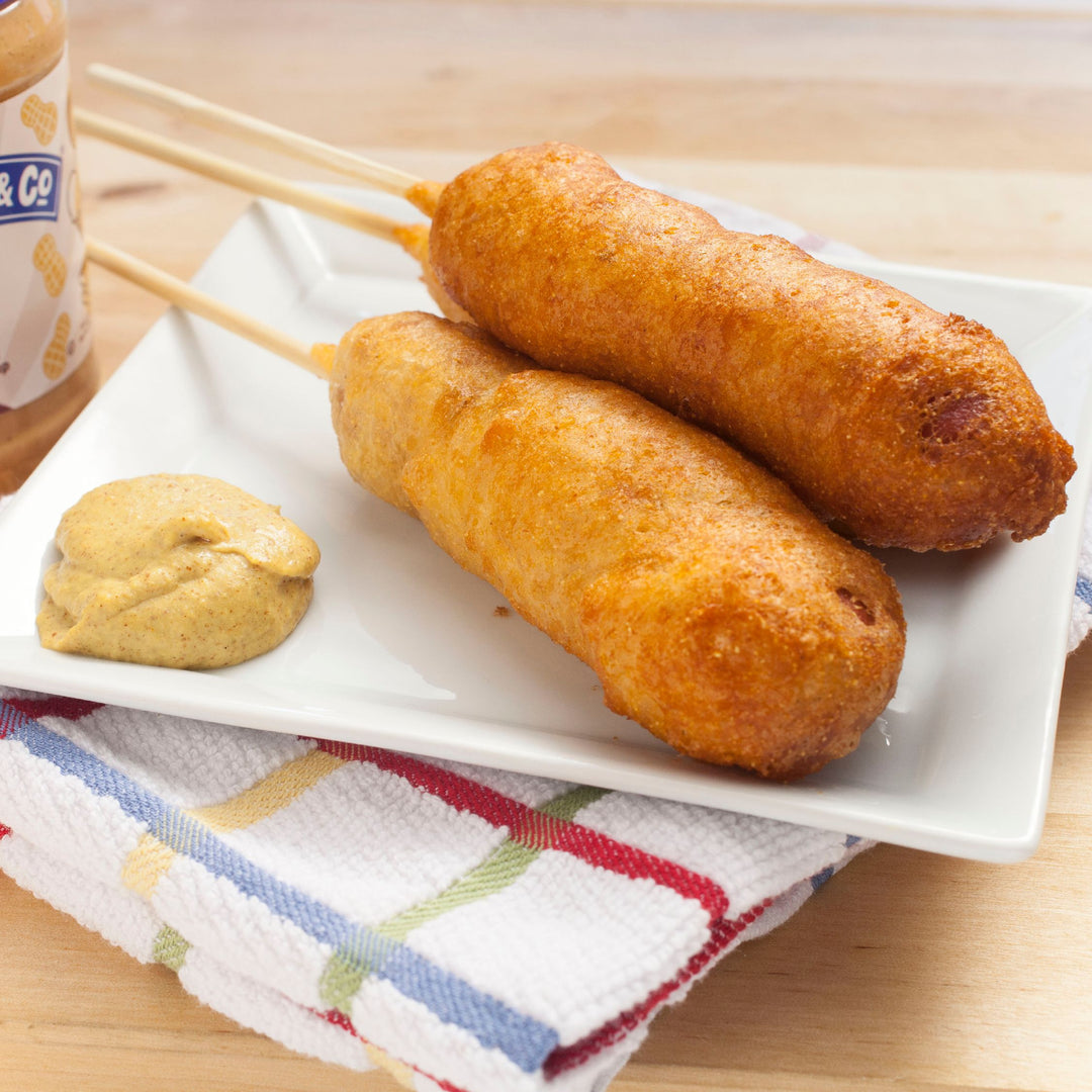 VIDEO RECIPE: Peanut Butter Corn Dogs