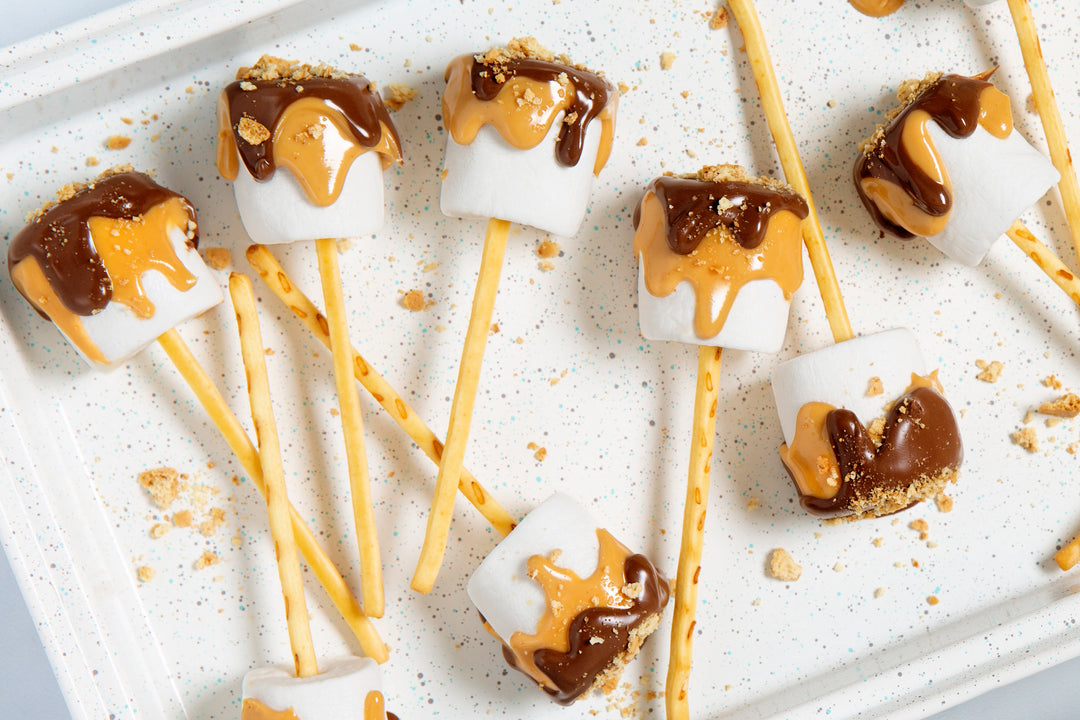 Peanut Butter S'mores Pops
