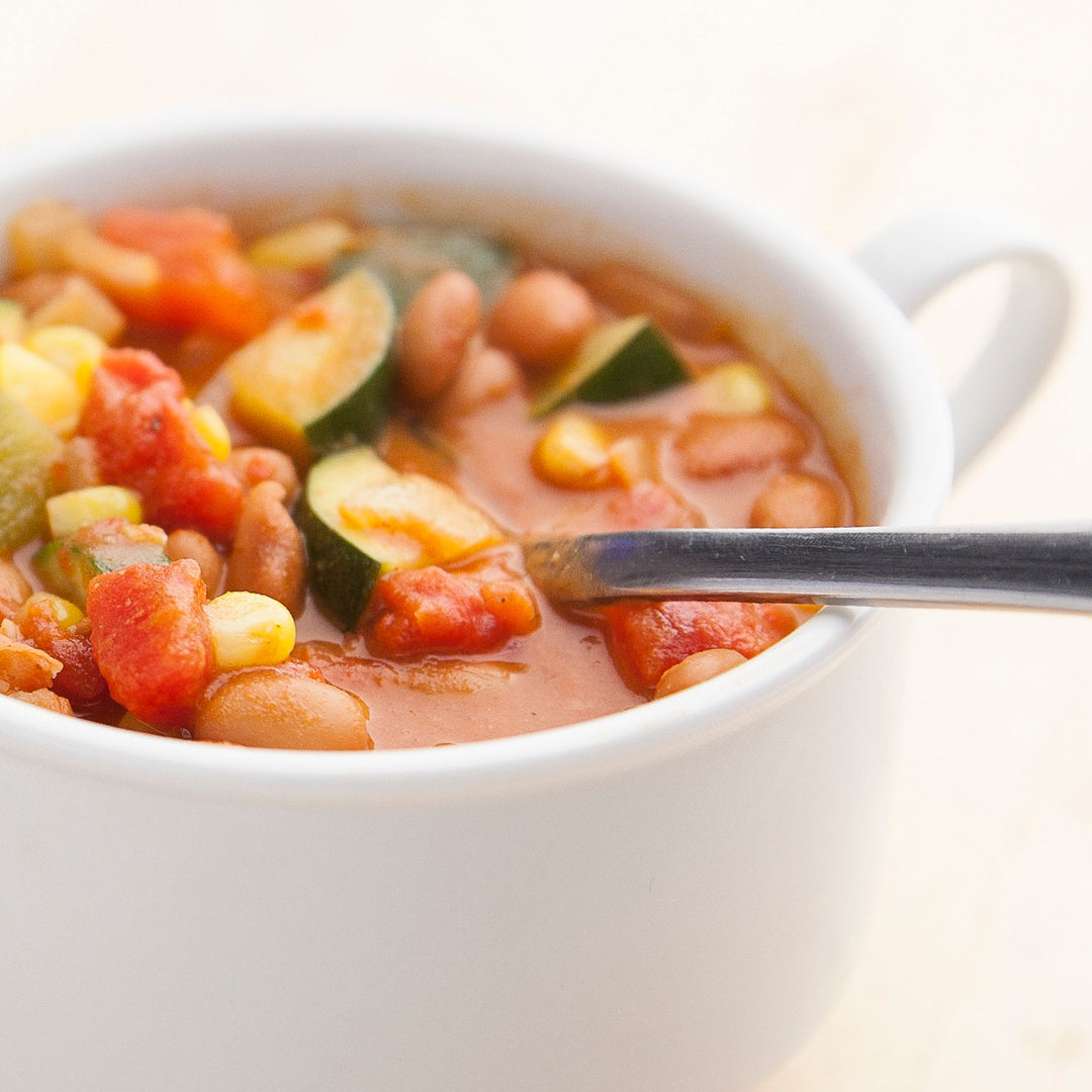 VIDEO RECIPE: Peanut Butter Vegetarian Chili