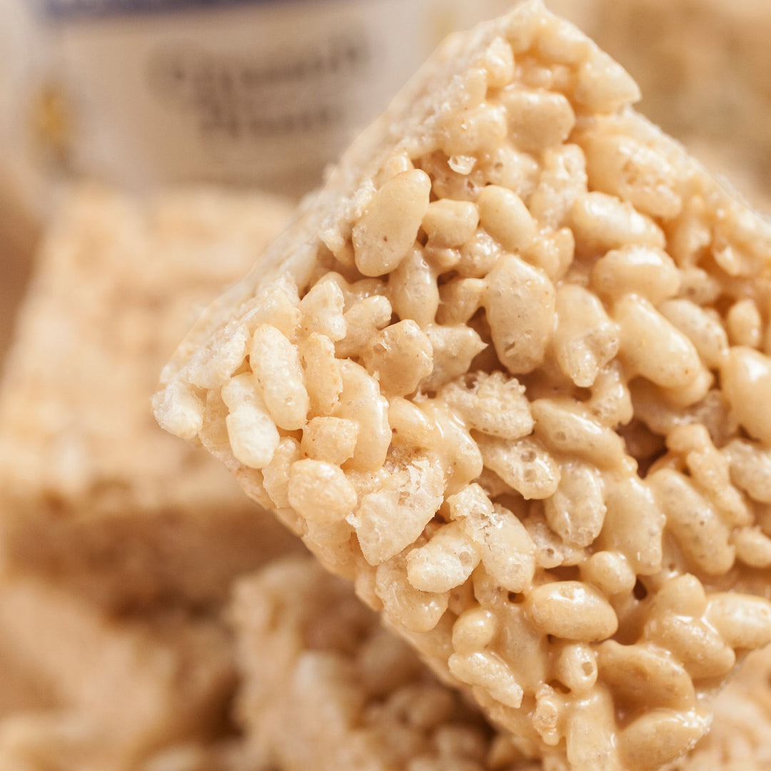 VIDEO RECIPE: Peanut Butter Crispy Rice Treats