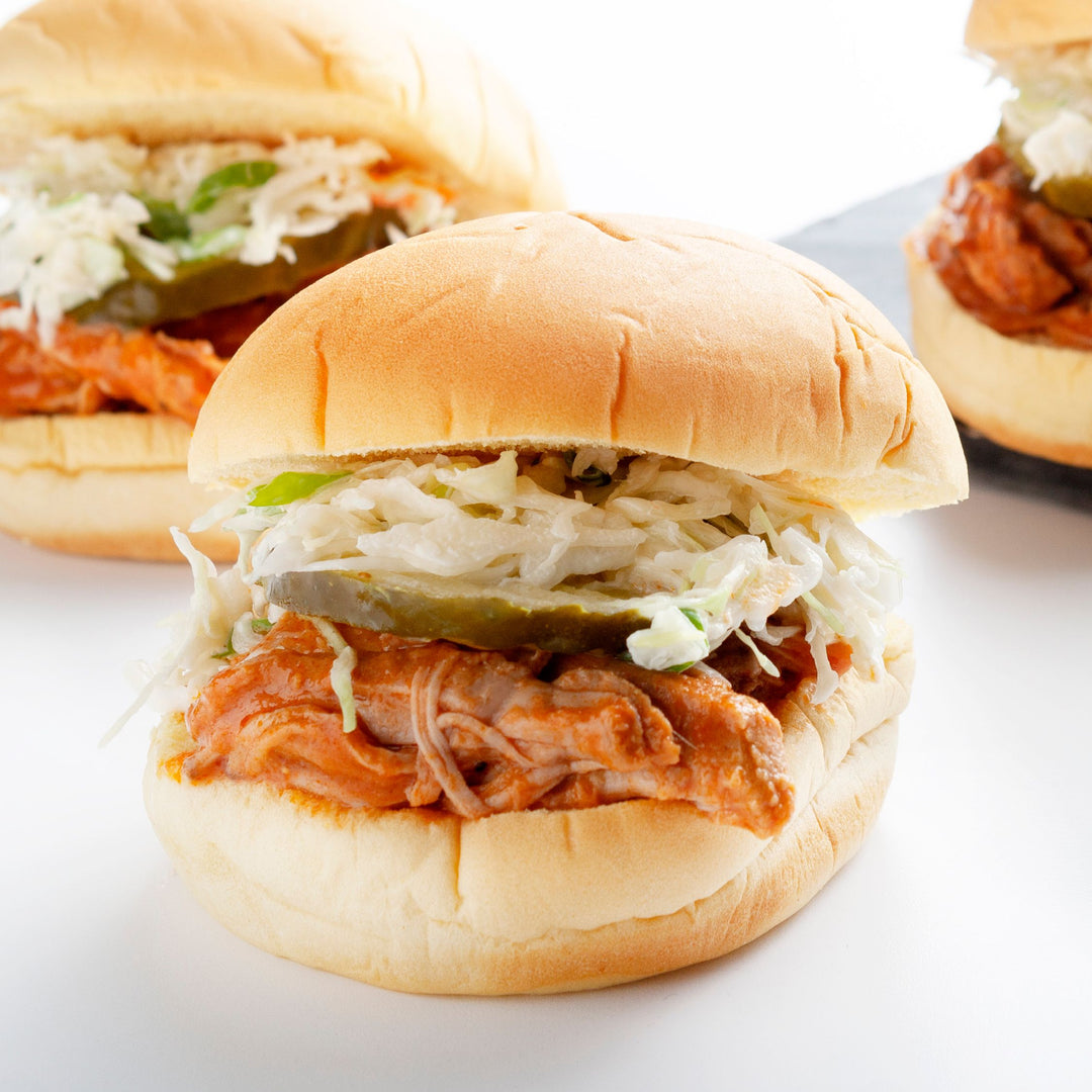 VIDEO RECIPE: Peanut Butter Pulled Pork Sandwiches