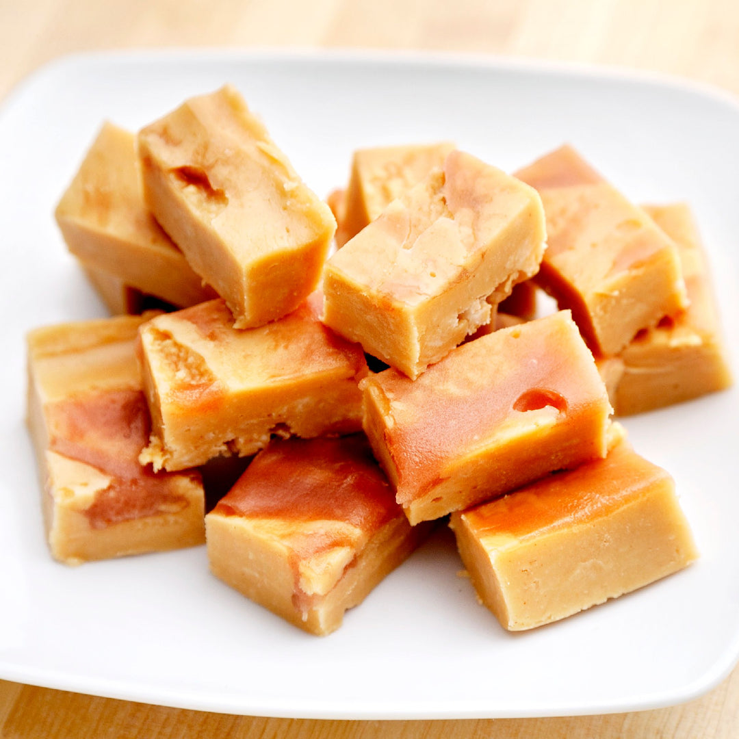 VIDEO RECIPE: Peanut Butter & Jelly Fudge