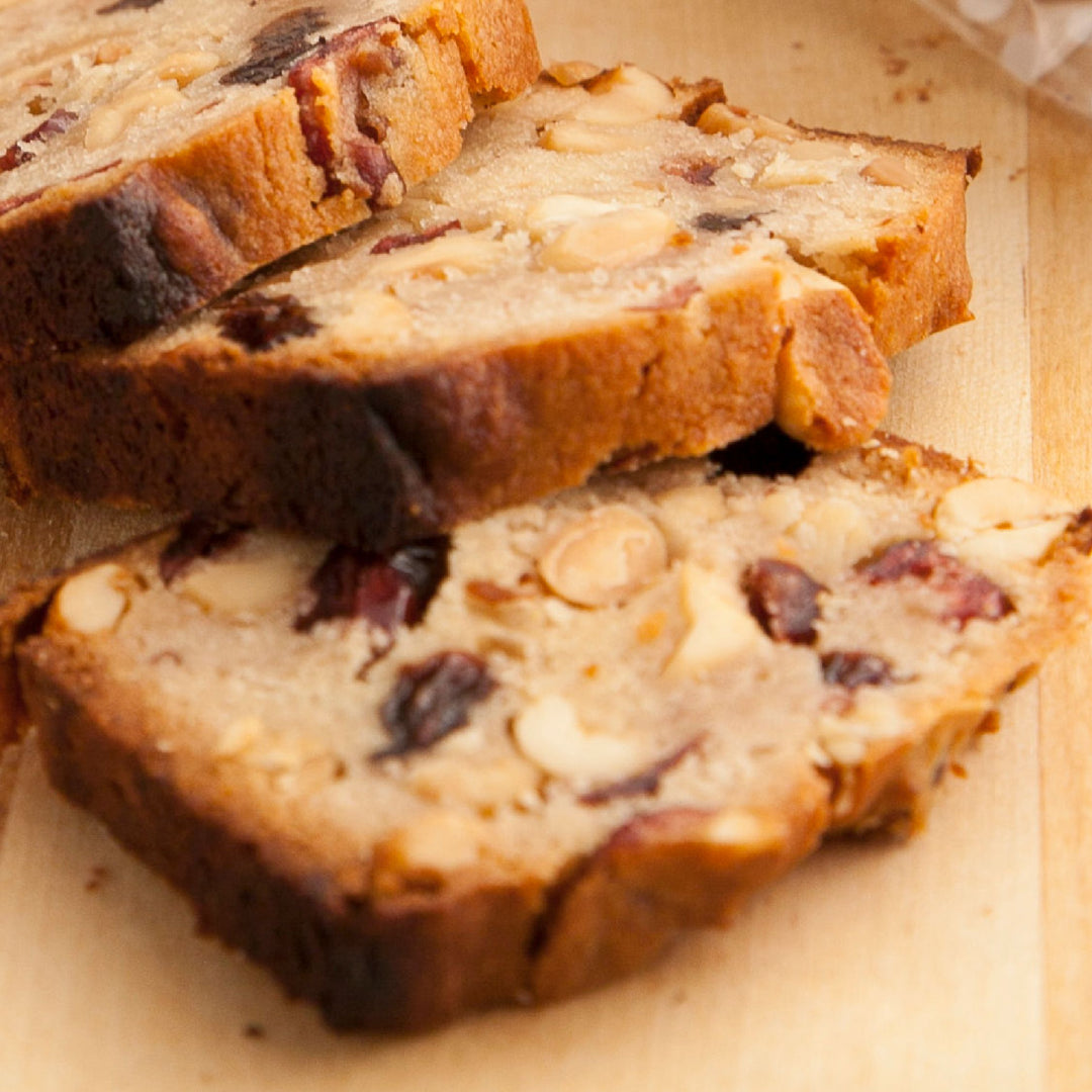 VIDEO RECIPE: PB&J Fruitcake