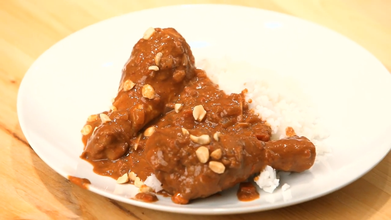 VIDEO RECIPE: Peanut Butter Chicken Mole