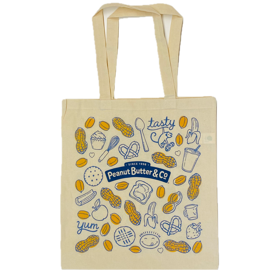 World of Peanut Butter & Co Cotton Tote Bag